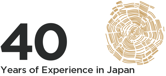 40 Years od Experience in Japan